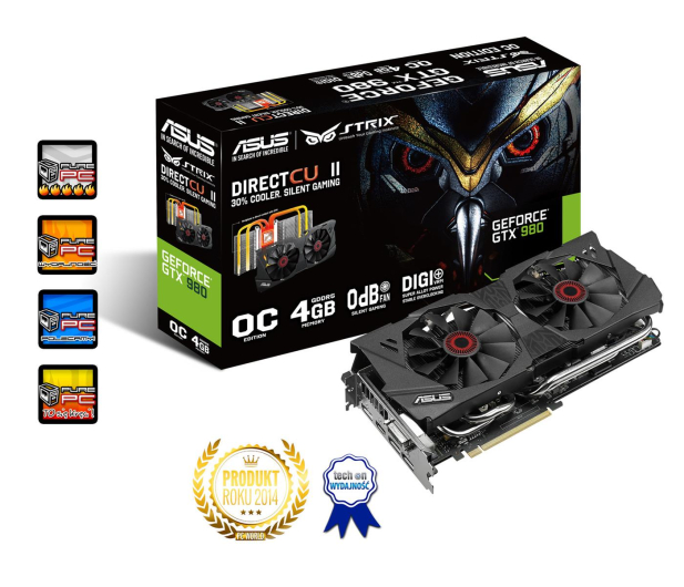ASUS GeForce GTX 980 4096MB 256bit DirectCu II Strix OC - 210485 - zdjęcie 7